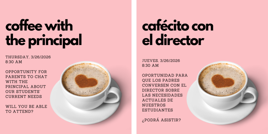 coffee with the principal